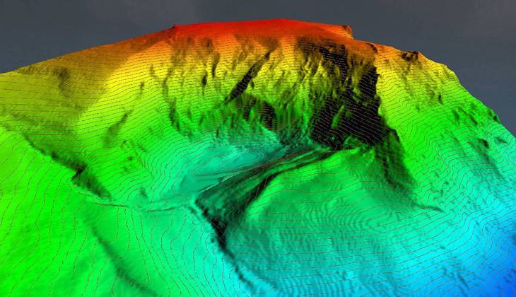 Tecnología verde para obtener modelos en 3D de lagos de montaña