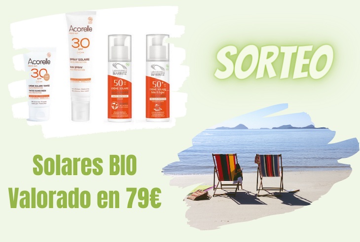 ¡Sorteamos 4 solares BIO en Instagram: valorados en 79€!