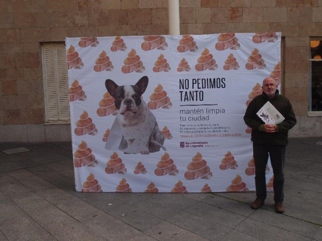 Logroño retoma este mes la campaña de limpieza dirigida a los dueños de mascotas