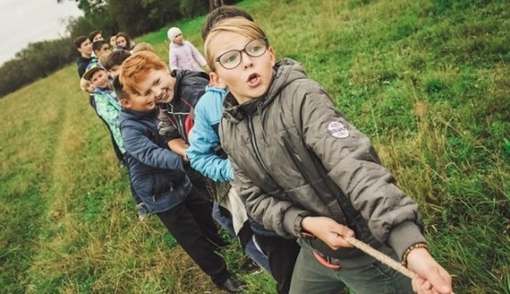 Clases al aire libre para los más pequeños