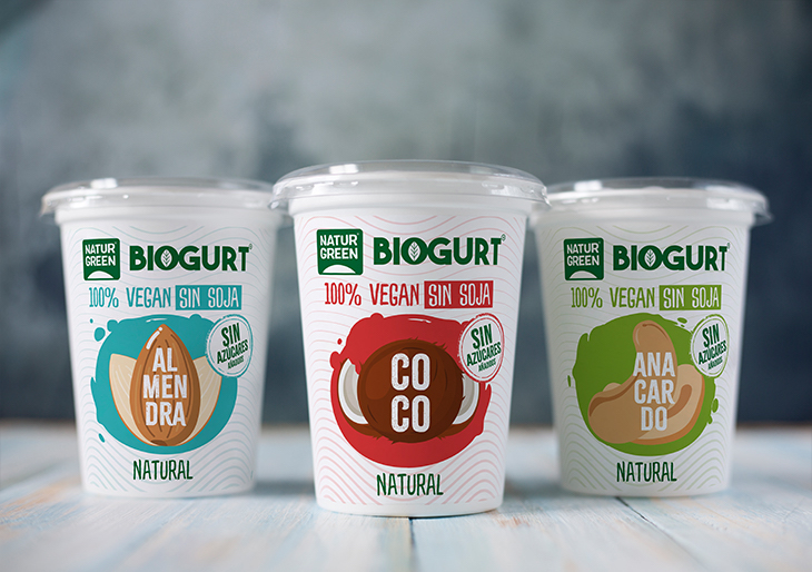 Descubre las nuevas alternativas 100% vegetales al yogur y al Kéfir de NaturGreen: Biogurt y Kefir-Bio.