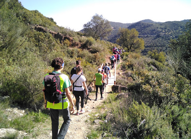 Programa de Diputación de Granada Deporte en la naturaleza