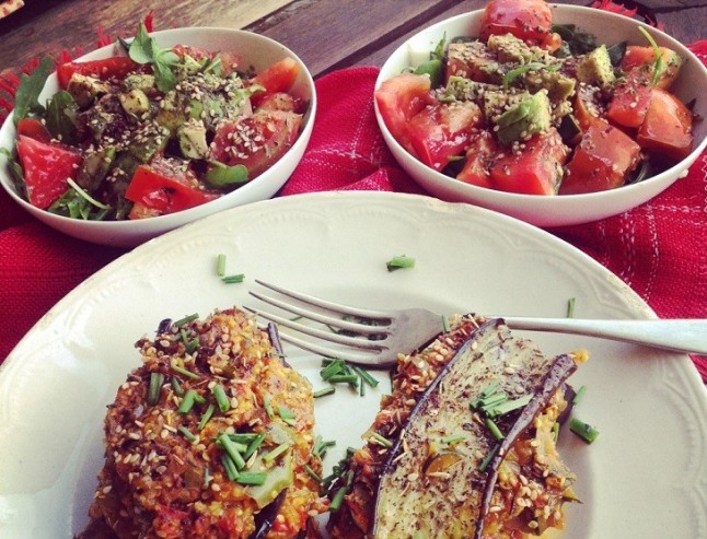 Lasaña de berenjenas