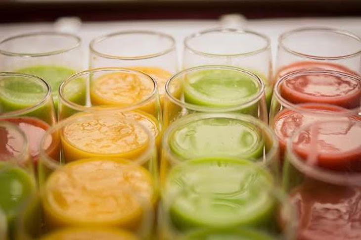 Batidos de frutas ecológicas y de temporada