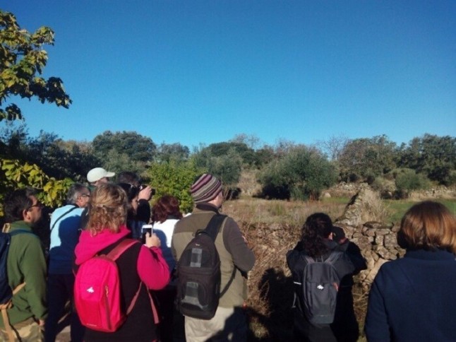 Los paseos didácticos por la comarca de Miajadas-Trujillo se reanudan con una ruta por la Sierra de los Alijares