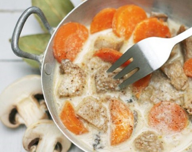 Estofado vegetal de seitán