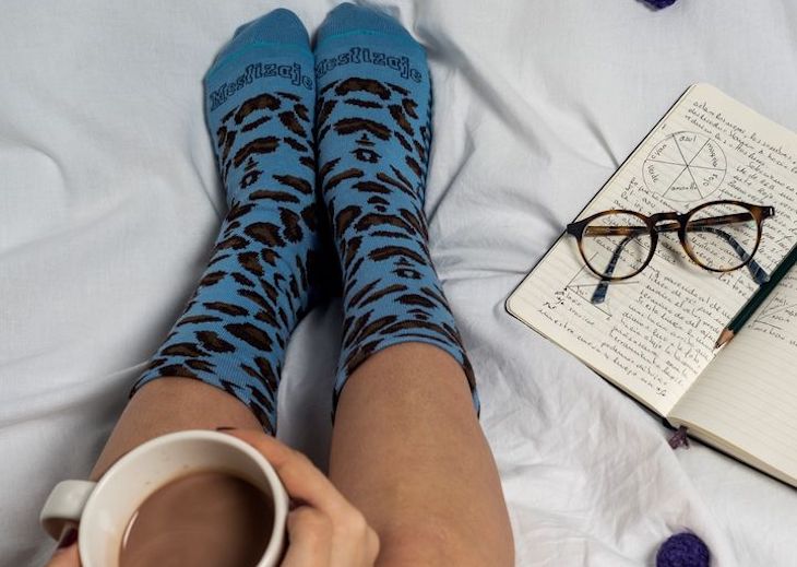 Calcetines de algodón orgánico