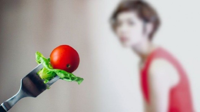 Ojito con el trastorno de conducta alimentaria