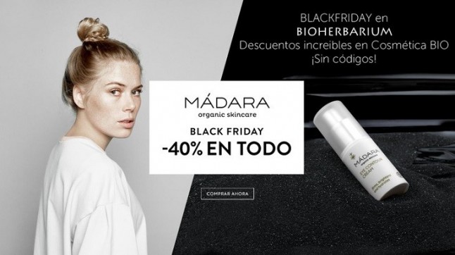 ¡Disfruta de hasta un 40% de descuento en los productos de cosmetica natural de Bioherbarium!