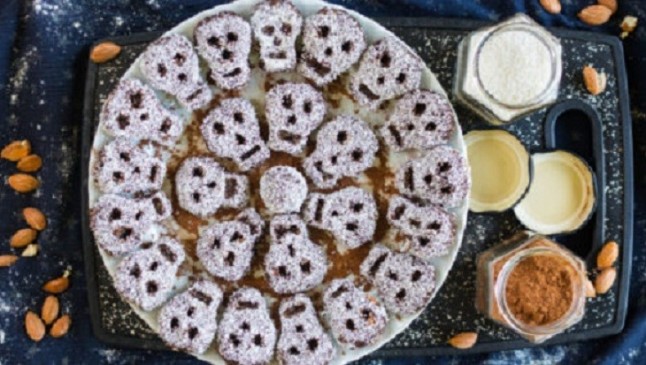 Terroríficas calaveras de coco