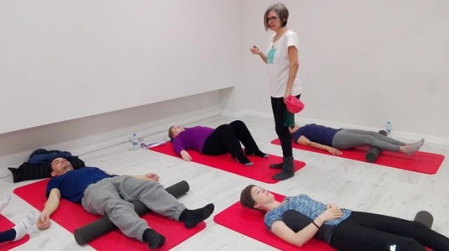 Taller intensivo  a finales de Mayo en Fundación Los Madroños” de Estiramientos de Cadenas Musculares y Trabajo con el Potencial Muscular