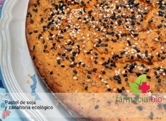 Bizcocho BIO de soja y zanahoria