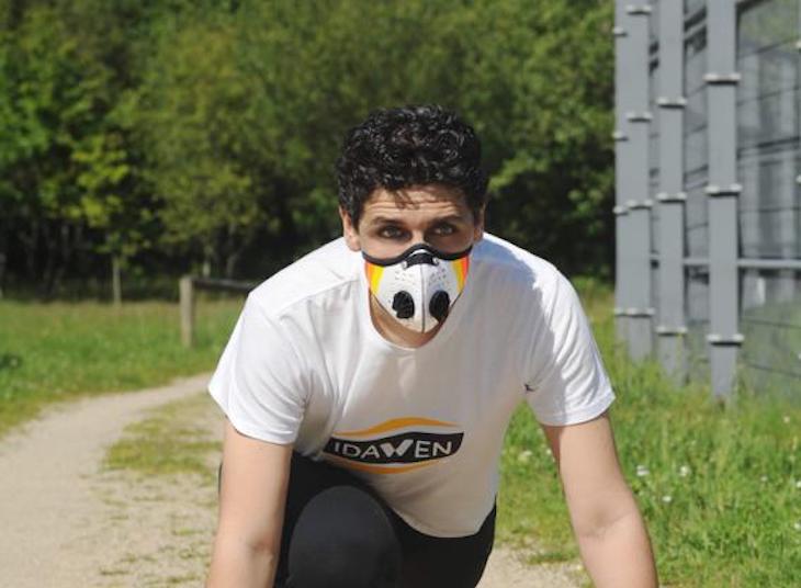 Innovación con la máscara de deporte