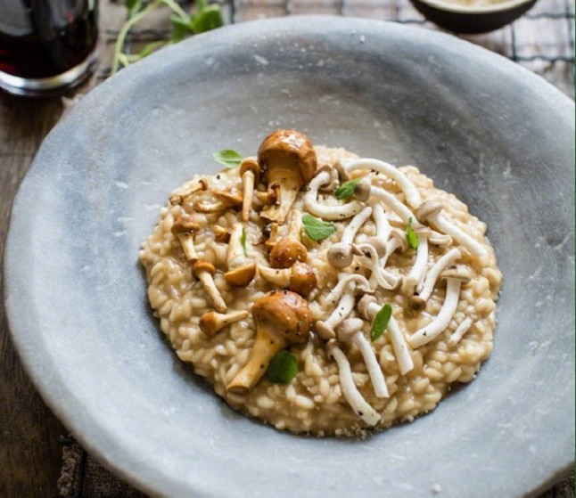 Risotto de setas