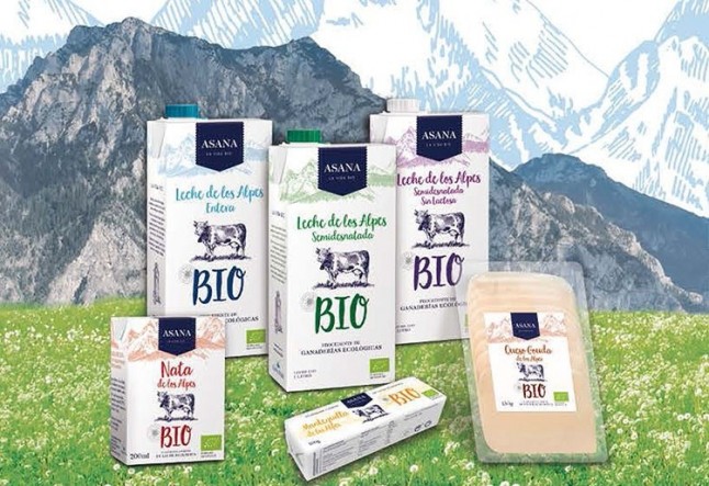 Leche ECOLOGICA de los Alpes austriacos
