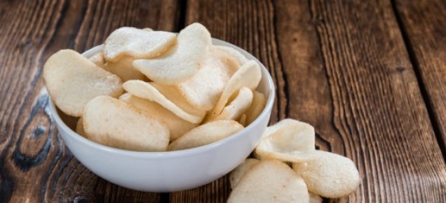 Snack de arroz al punto de sal