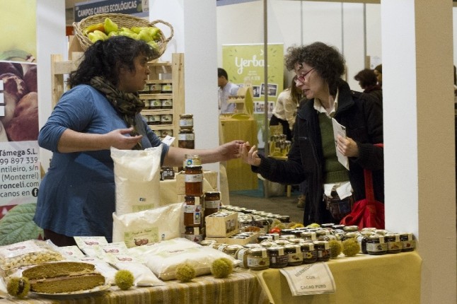 Castaña fresca y seca