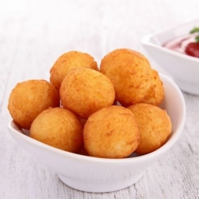 Bolitas de zanahoria y espinacas