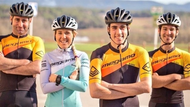 Megamo presenta su equipo UCI MTB con los campeones Jofre Cullell y Clàudia Galicia