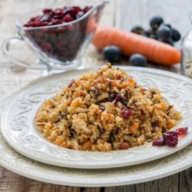Basmati con frutos secos y pasas