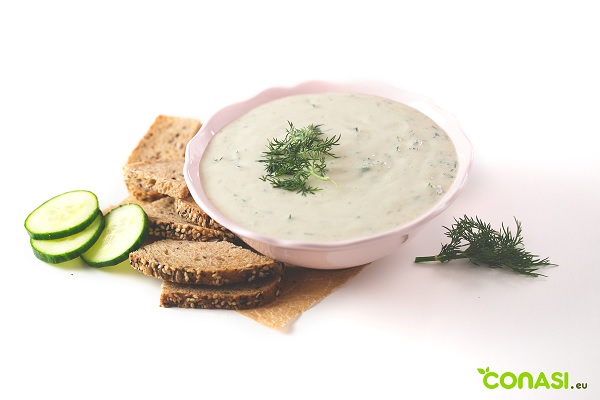 Recetas Ecológicas: Salsa de pepino y yogur