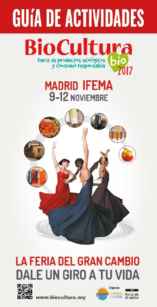 Ya podéis acceder a la Guía de Actividades de BIOCULTURA MADRDID 2017 (Pincha en la Portadita)