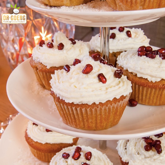 Recetas Ecológicas: Cupcakes de jengibre y coco