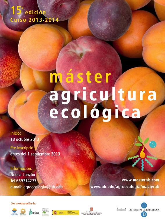 Máster agricultura en ecológica