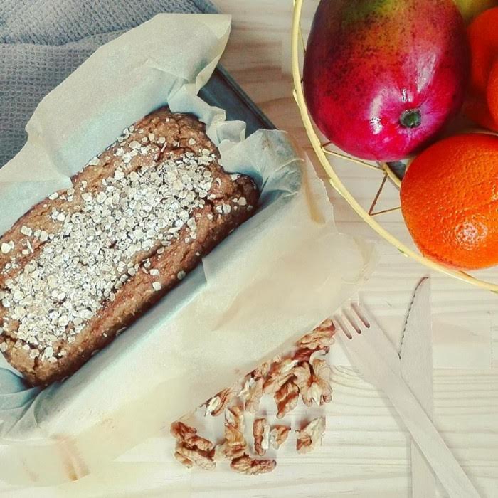 Recetas Ecológicas: Pan dulce de naranja y avena sin gluten y sin azúcar