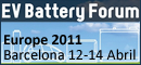 El EV Battery Forum se celebrará del 12 al 14 de abril en Barcelona