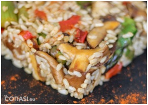 ‘Recetas Ecológicas’: Arroz campero vegano