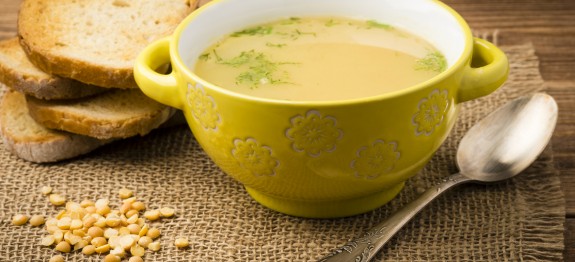 Recetas Ecológicas: Sopa de guisantes amarillos