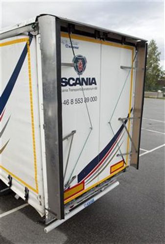 Scania inicia las pruebas de un alerón capaz de reducir el consumo