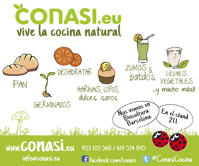 ‘Conasi’ en BioCultura Barcelona 2015