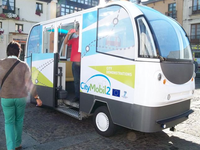 Semana de la Movilidad en León con una exhibición de vehículos eléctricos autónomos