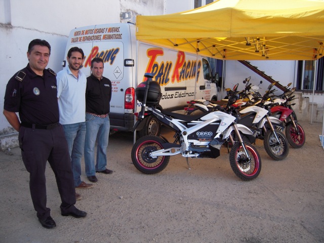 La Policía Local de Almonte será la primera de Andalucía que contará con motos trail 100% eléctricas