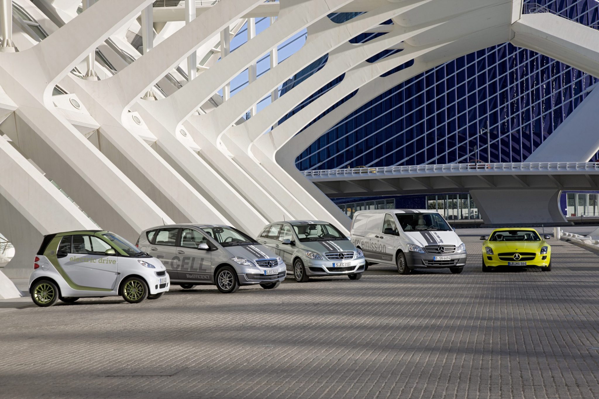 Del turismo urbano hasta la furgoneta: la gama más diversa de vehículos eléctricos