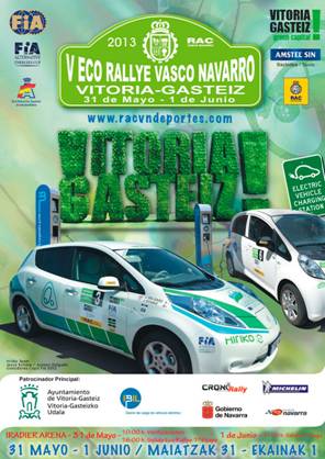Vehículo eléctrico Jofemar campeón en el circuito de los arcos del V Eco Rallye Vasco – Navarro 2013