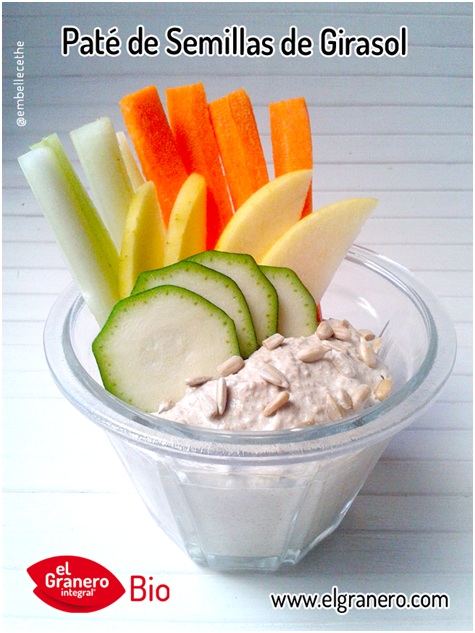‘Recetas Ecológicas’: Paté de Semillas de Girasol