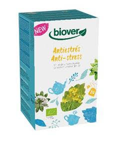 Infusiones de hierbas ecológicas anti-estrés de Biover