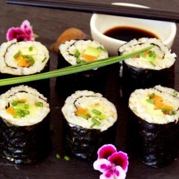 Recetas Ecológicas: Sushi (rollitos de arroz)
