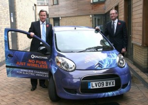 Los coches eléctricos se preparan para la recarga sin cables