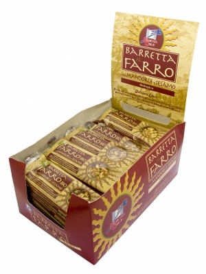 Barrita de espelta con almendra y sésamo ‘BIO