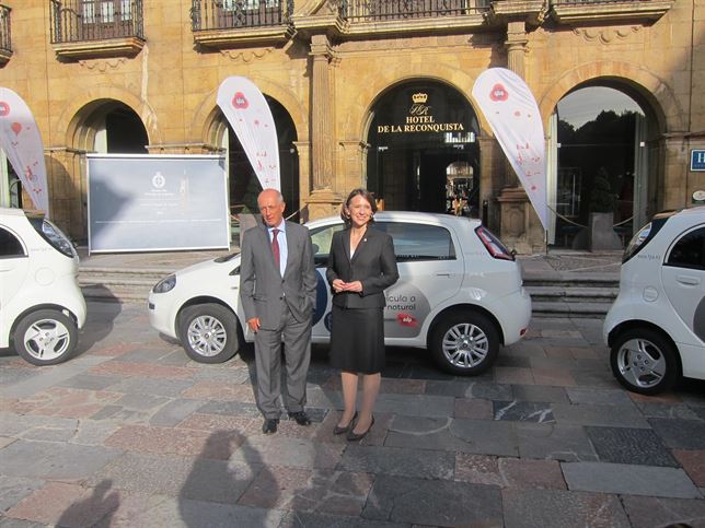 Tres vehículos sostenibles para la Fundación Príncipe de Asturias