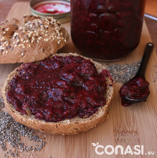 Recetas Ecológicas: Mermelada de moras sin azúcar
