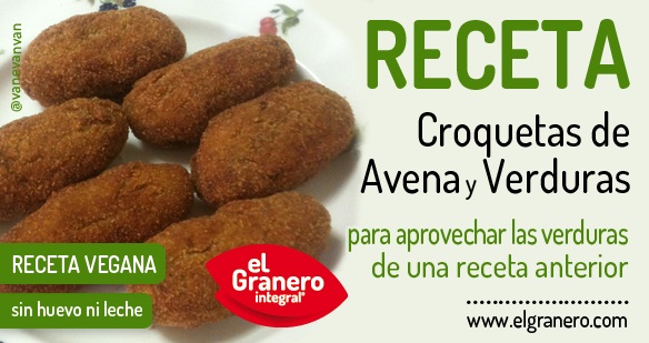 ‘Recetas Ecológicas’: Croquetas de Avena