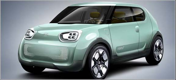 Kia reveals mass-production EV