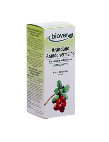 Gotas de plantas: Arándano ecológico