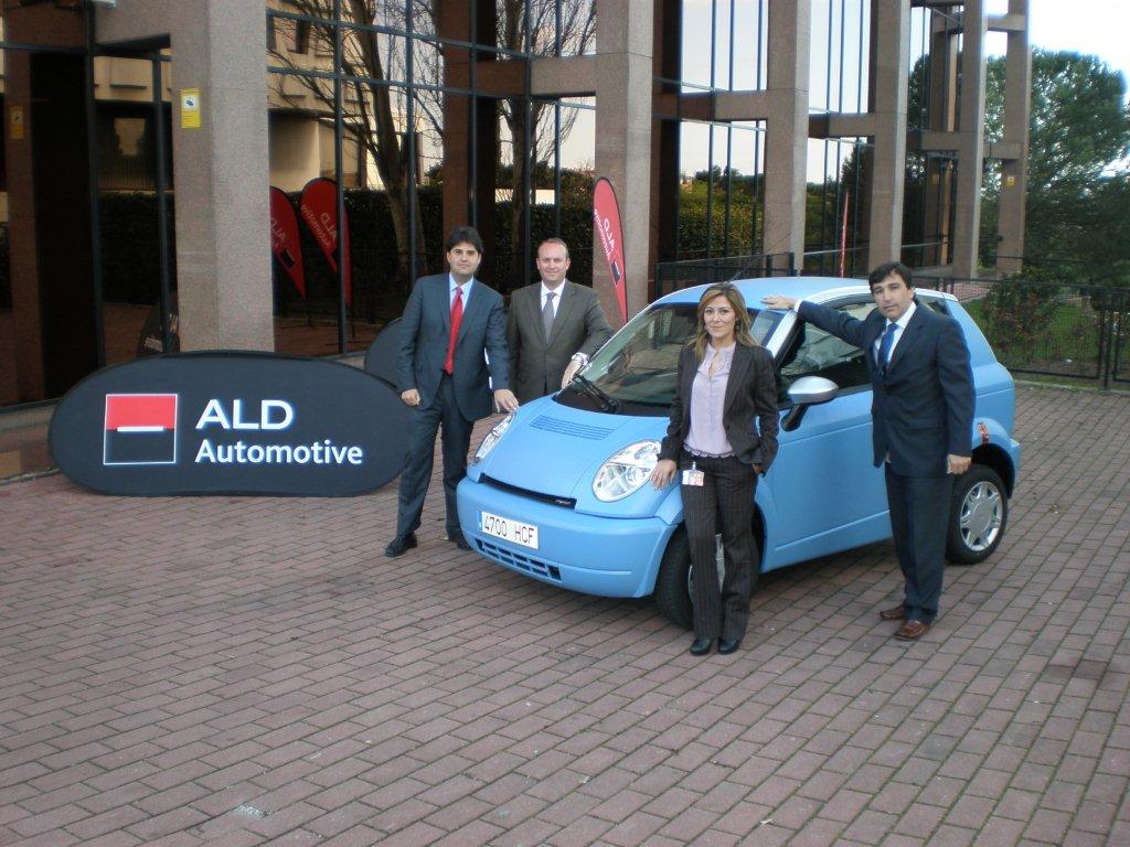 ALD Automotive incorpora un coche eléctrico Think City a su flota