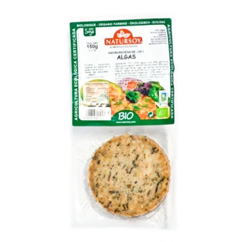 Hamburguesa de tofu y algas 150 g.